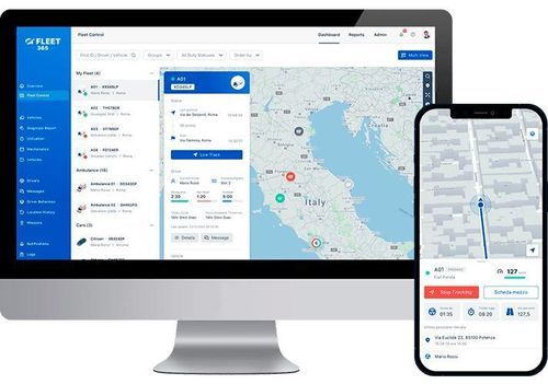 Safety software - GT FLEET 365 - Mac&Nil srl - management / tracking / locating
