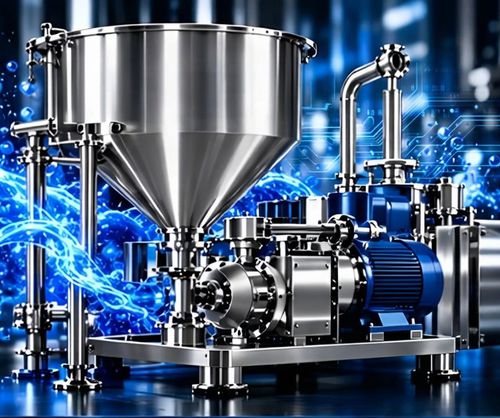 High-shear dispersion system - Emulxionmixers - rotor-stator / batch / continuous-flow