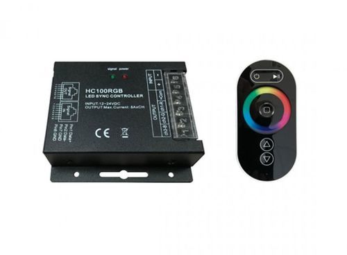 LED lighting controller - HC100RGB - HITECHLED SRL - Ethernet / 3-channel / adjustable brightness