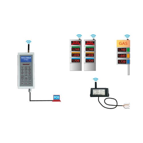 Wireless data transmission system - CT100-W - HITECHLED SRL