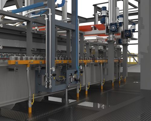 High-precision colouring unit - Glass Service - automatic