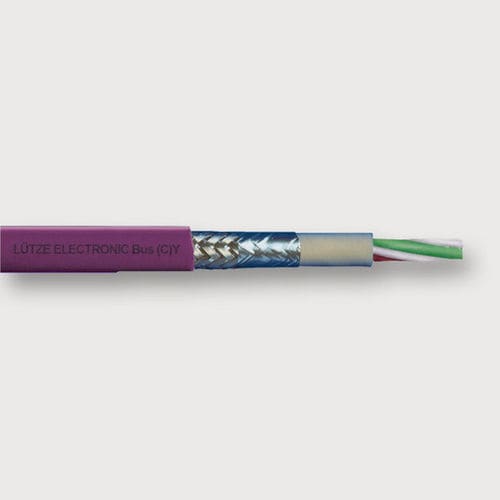 Electrical data cable - 104214 - LÜTZE - DIN / flame-retardant / shielded