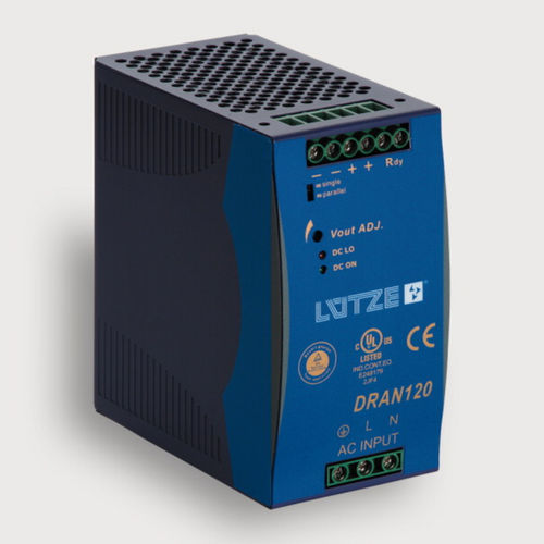 DIN rail power supply - 728758 - LÜTZE - AC/DC / regulated / switching