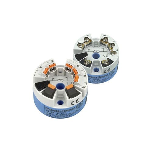 Probe head-mounted temperature transmitter - TMT85 - Endress+Hauser AG - RTD / digital output / Fieldbus