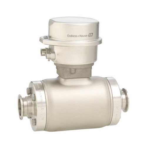 Electromagnetic flowmeter - 5H5B - Endress+Hauser AG - volume / DN150 - 6" / stainless steel