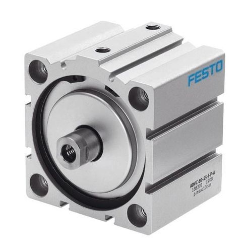 Pneumatic cylinder ADVC / AEVC FESTO with piston rod / double