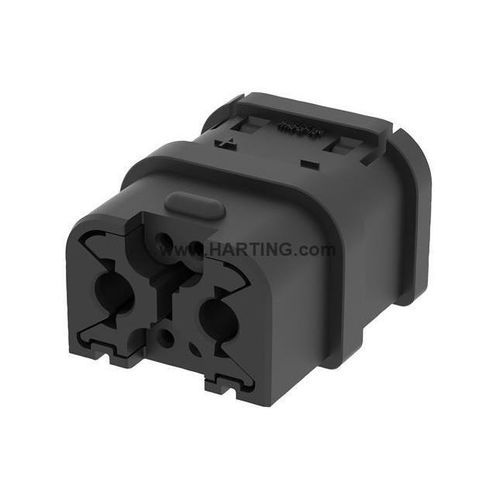 Combined connector - Han MPC30_B_BS_2/4_F - HARTING - data / electrical power supply / rectangular