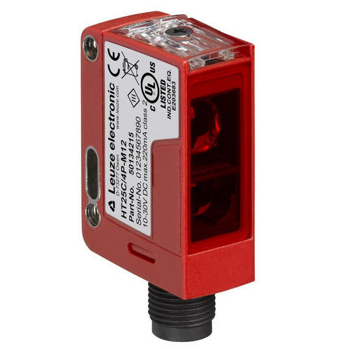 Polarized retroreflective photoelectric sensor - PRK25C.D/4P-M12 - Leuze electronic GmbH + Co. KG - rectangular