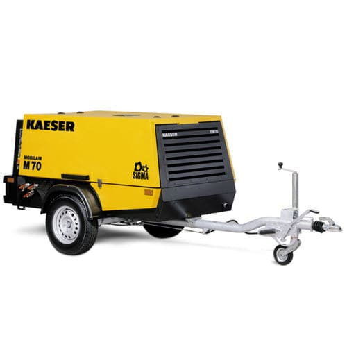 Screw compressor - M 70 - KAESER Kompressoren - air / diesel-powered ...