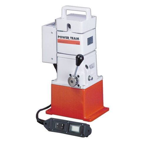 Electric hydraulic pump - PE18 series - SPX Hydraulic Technologies - compact / double-acting / single-acting