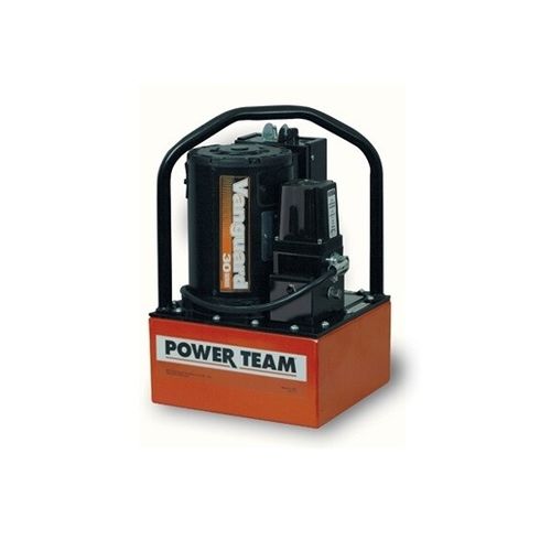 Electric hydraulic pump - PE30 series - SPX Hydraulic Technologies - low-noise / double-acting / single-acting