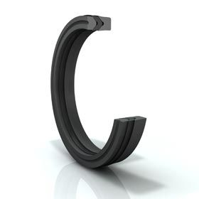 Chevron seal - VEEPAC - Trelleborg Sealing Solutions - elastomer / V-ring / piston