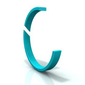 Rod wear ring - Trelleborg Sealing Solutions - piston