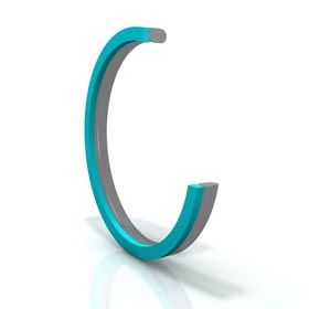 PTFE back-up ring - Trelleborg Sealing Solutions