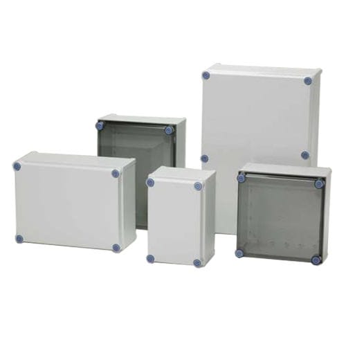Wall-mount enclosure - QUICK series - FIBOX - rectangular / polycarbonate / ABS