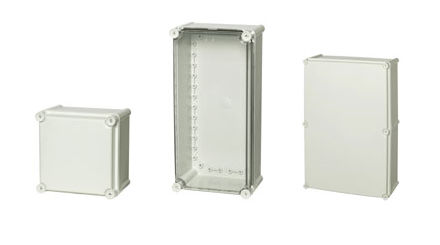 Wall-mount enclosure - UL SOLID PC series - FIBOX - rectangular / polycarbonate / rugged