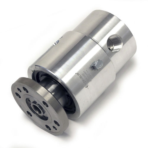 Oil rotary union - 1579-000 - DEUBLIN COMPANY - 2-passage / hydraulic / aluminium