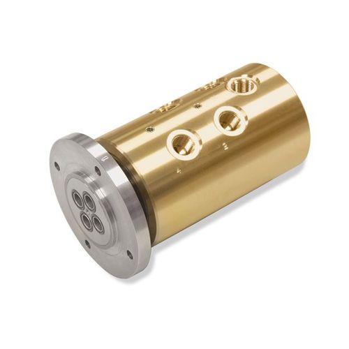 Air rotary union UNION 4 PASS 1/2 NPT DEUBLIN COMPANY for oil / for vacuum / 4passage