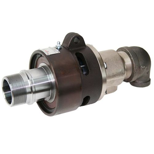 Water rotary union - 6200-001-137 - DEUBLIN COMPANY - 2-passage / steel / cast iron