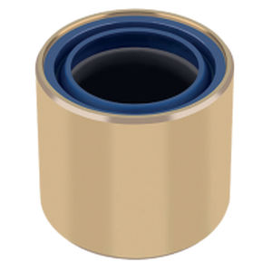 Sealed plain bearing - SBC with HSG - GGB - cylindrical / fiberglass / PTFE