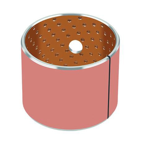 Bi-metal plain bearing - SY - GGB - cylindrical / steel / bronze