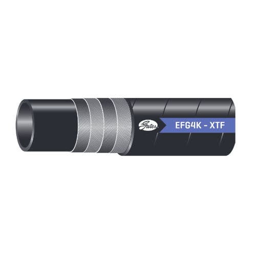 Spiral wire hose - EFG4K-XTF series  - GATES - hydraulic / synthetic rubber / synthetic