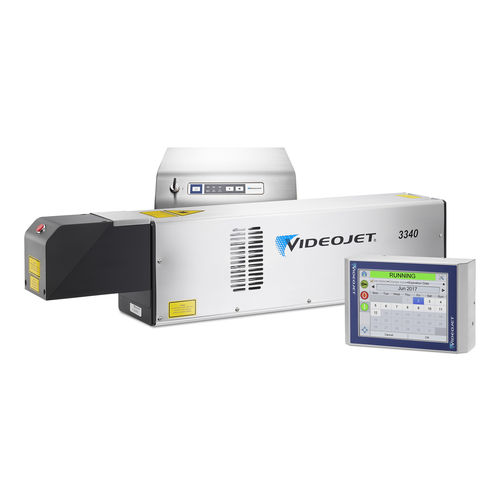 CO2 laser marking machine - 3340 - VIDEOJET - metal / plastic / wood