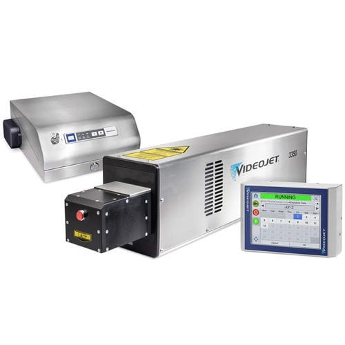 CO2 laser marking system - 3350 - VIDEOJET - automatic / for the beverage industry / for the food industry