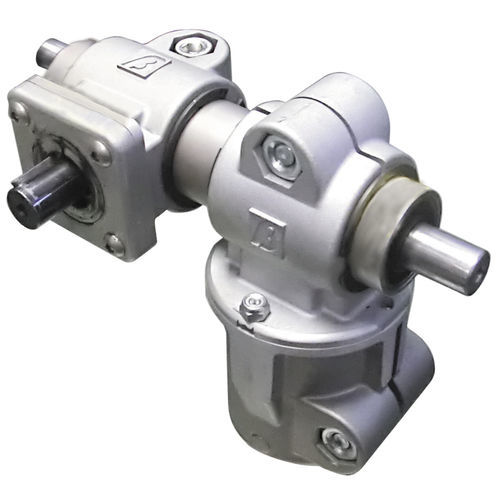 90° angle gearbox - 4166 - BETT SISTEMI - keyed shaft / aluminum