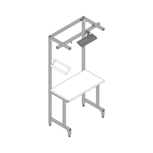 Aluminum workbench - 4840 - BETT SISTEMI