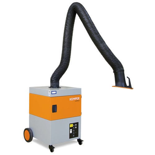 Mobile fume extractor - ProfiMaster - KEMPER - welding / with in-line filter / with extraction arm