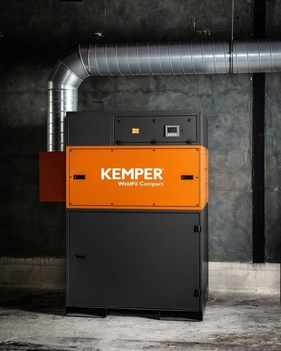 Transportable centralized fume extraction system - WeldFil Compact - KEMPER - industrial / welding / laser