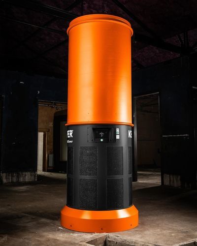 Decentralized ventilation unit - SF 9000 - KEMPER - with integrated filtration / high-efficiency