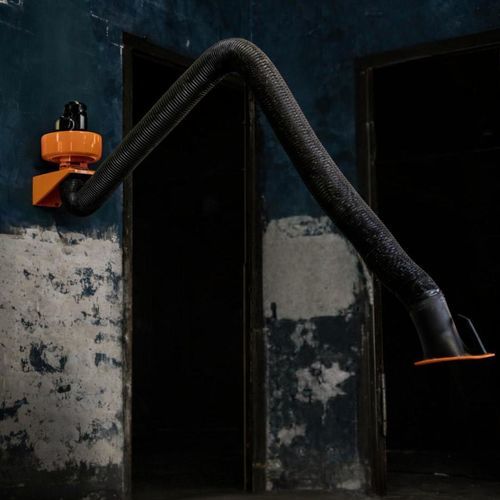 Wall-mounted fume extractor - 790022031 - KEMPER - welding / with extraction arm / extendable