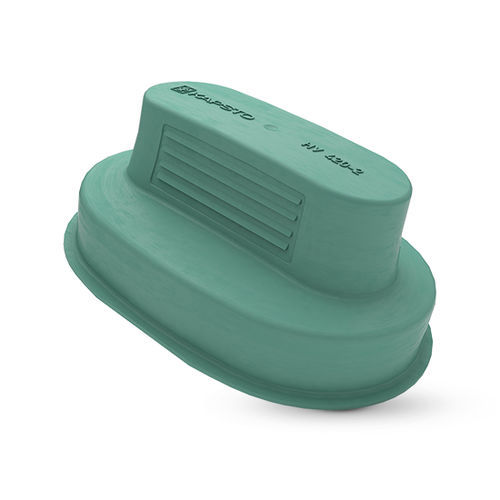 Press-fit cap - GPN 384 series - Pöppelmann - oval / plastic / protective