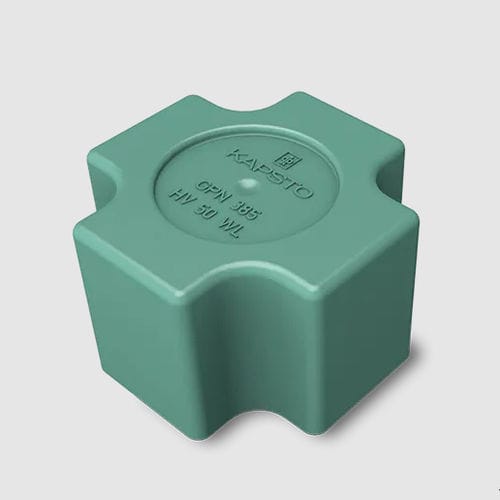 Cylindrical cap - GPN 385 Type C - Pöppelmann - plastic / protective