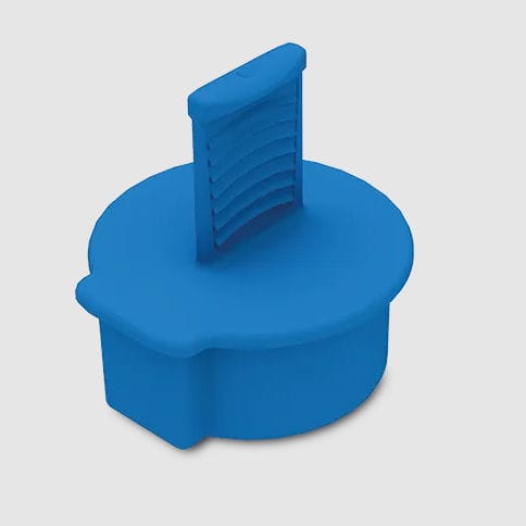 Round plug - GPN 387 Form C - Pöppelmann - push-in / plastic / clamping