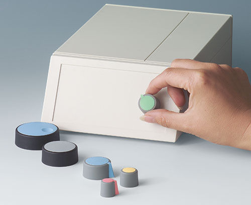 Knurled knob - COM-KNOBS - OKW Odenwälder Kunststoffwerke Gehäusesysteme GmbH - metal / rotating / ergonomic