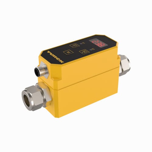 Variable-area flow meter - FTCI-15D15A4P-2UP8X-H1141 - TURCK - volume / for water / in-line