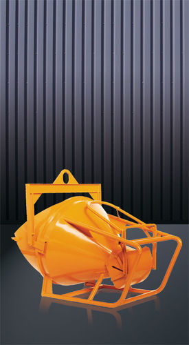 Conical concrete skip - 1019 series - Eichinger Equipement - bottom-opening
