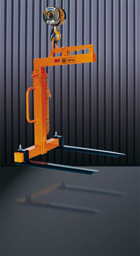 Adjustable fork - 1053 series - Eichinger Equipement - for cranes / for pallet handling