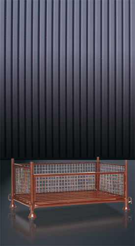 Metal pallet - 1313 series - Eichinger Equipement - Euro / storage / stacking