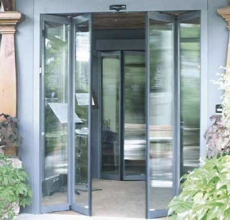 Sliding door - FFM  - Puertas Angel Mir - glass / exterior / automatic