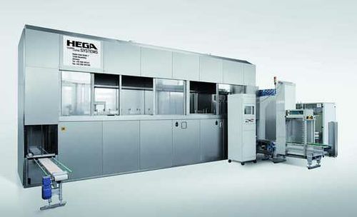 Ultrasonic cleaning system - Micro + Hega Surfaces GmbH - automatic / for clean rooms / for trays