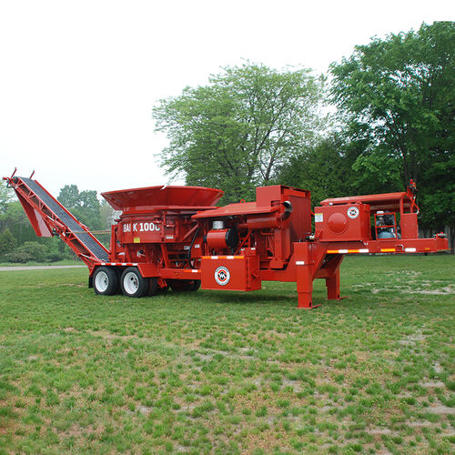 Wood mill - 1000 - Morbark, Inc. - rotary drum / horizontal / heavy-duty