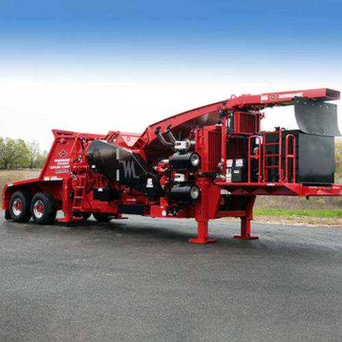 Trailer-mount wood chipper - 50/48X - Morbark, Inc. - stationary