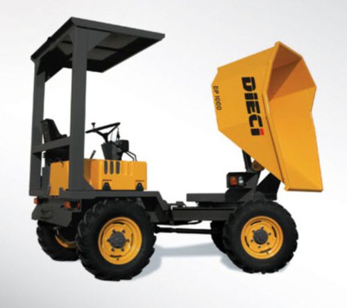 Rubber-tired dumper - DP1000 PA - DIECI S.r.l. - diesel / front-loading / self-loading