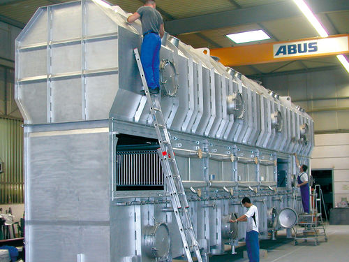 Fluidized bed dryer - Vibra Schultheis - continuous / cooler / horizontal