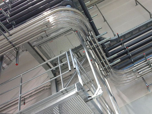 Aluminium pipeline - Koch-Technik, Werner Koch Maschinentechnik GmbH - stainless steel