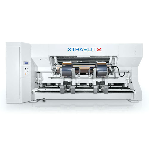 Compact slitter-rewinder -  XTRASLIT 2 - GOEBEL IMS - modular / multi-purpose / for paper